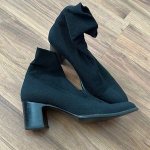 Stretchy ankle  booties from France
